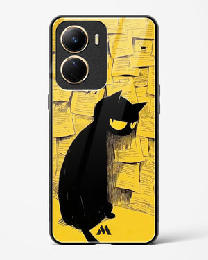 Bad Kitty Glass Case Phone Cover (Vivo)