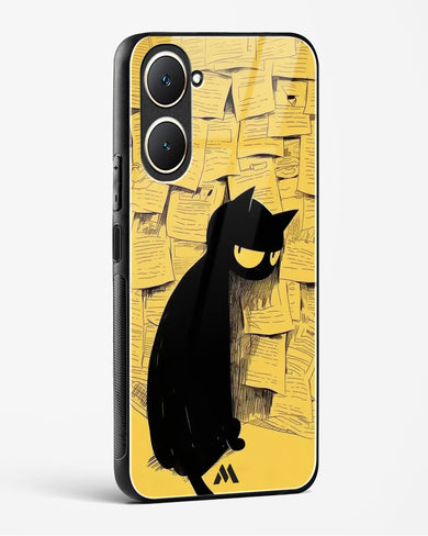 Bad Kitty Glass Case Phone Cover (Vivo)