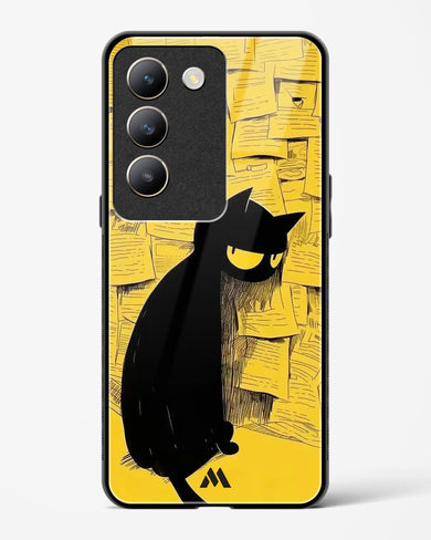 Bad Kitty Glass Case Phone Cover (Vivo)