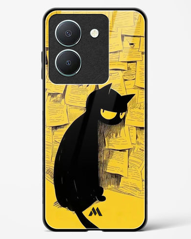 Bad Kitty Glass Case Phone Cover (Vivo)