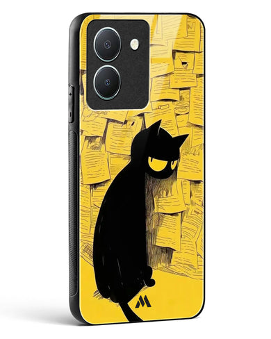 Bad Kitty Glass Case Phone Cover (Vivo)