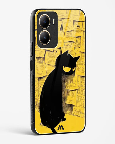 Bad Kitty Glass Case Phone Cover (Vivo)