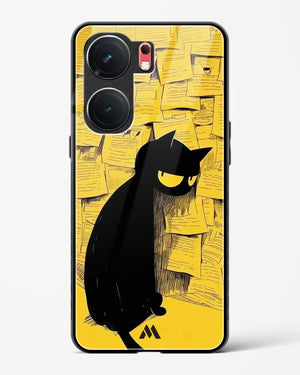 Bad Kitty Glass Case Phone Cover (Vivo)