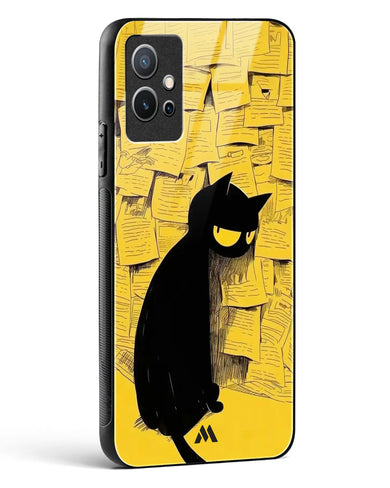 Bad Kitty Glass Case Phone Cover (Vivo)