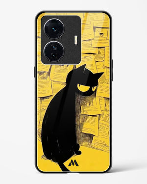 Bad Kitty Glass Case Phone Cover (Vivo)