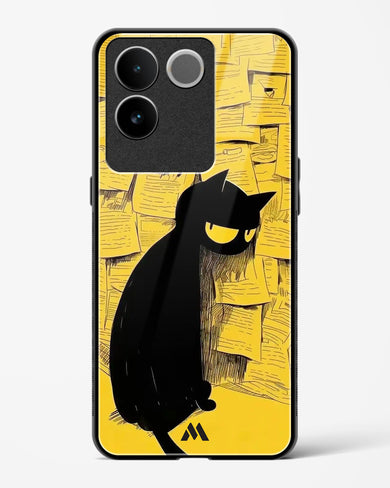 Bad Kitty Glass Case Phone Cover (Vivo)