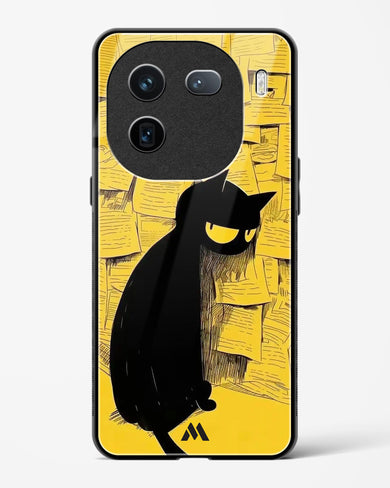 Bad Kitty Glass Case Phone Cover (Vivo)