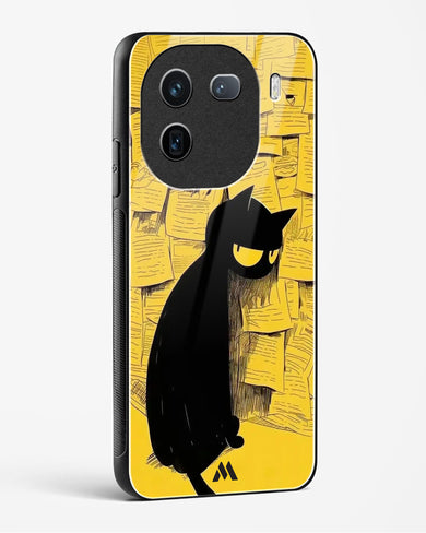 Bad Kitty Glass Case Phone Cover (Vivo)