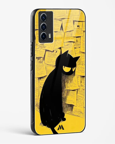 Bad Kitty Glass Case Phone Cover (Vivo)