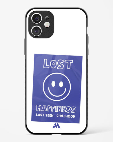 Lost Happiness Glass Case Phone Cover (Apple)