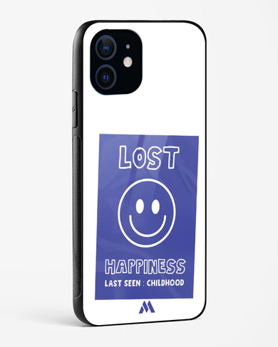 Lost Happiness Glass Case Phone Cover (Apple)