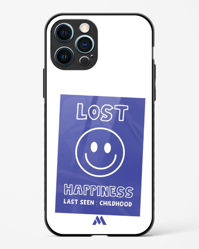 Lost Happiness Glass Case Phone Cover (Apple)