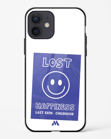 Lost Happiness Glass Case Phone Cover (Apple)