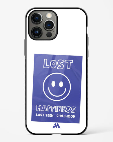 Lost Happiness Glass Case Phone Cover (Apple)
