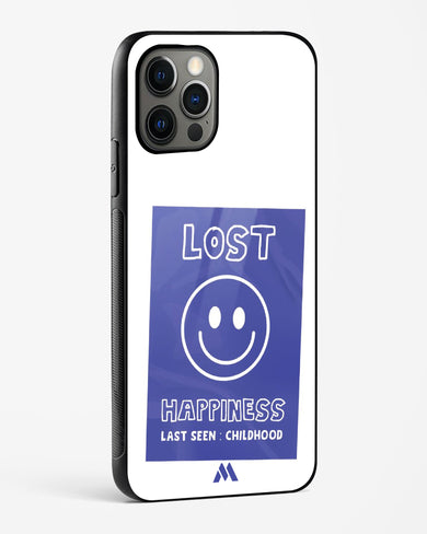Lost Happiness Glass Case Phone Cover (Apple)