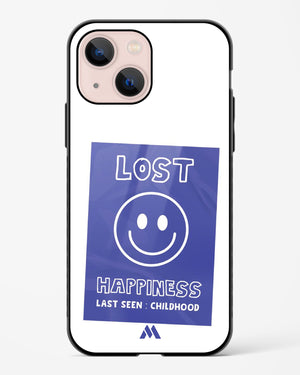 Lost Happiness Glass Case Phone Cover (Apple)