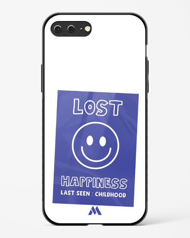 Lost Happiness Glass Case Phone Cover (Apple)