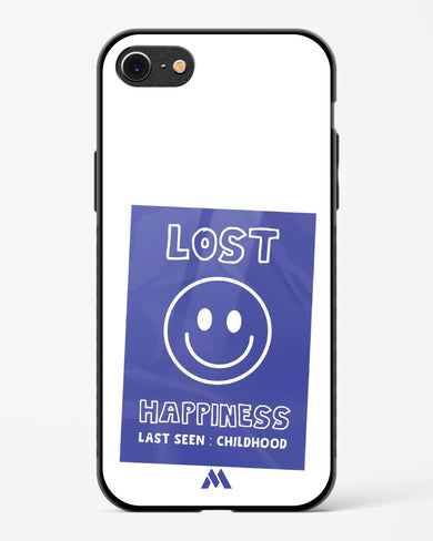 Lost Happiness Glass Case Phone Cover (Apple)