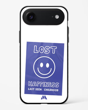 Lost Happiness Glass Case Phone Cover (Apple)