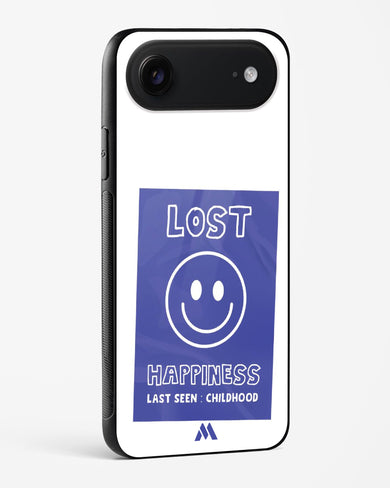 Lost Happiness Glass Case Phone Cover (Apple)