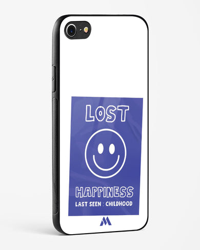 Lost Happiness Glass Case Phone Cover (Apple)