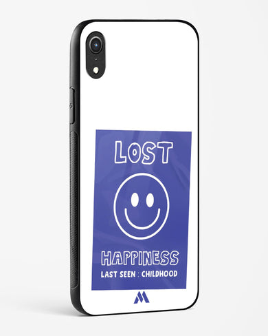 Lost Happiness Glass Case Phone Cover (Apple)