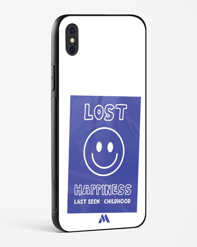 Lost Happiness Glass Case Phone Cover (Apple)
