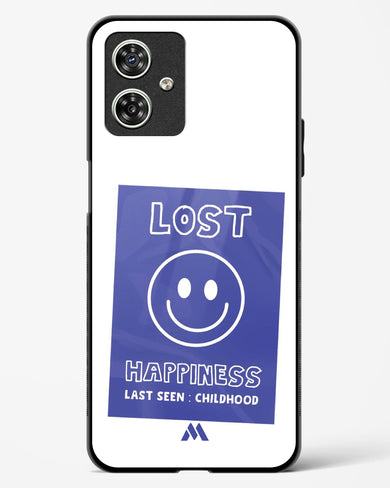 Lost Happiness Glass Case Phone Cover (Motorola)