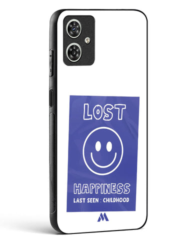 Lost Happiness Glass Case Phone Cover (Motorola)