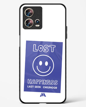 Lost Happiness Glass Case Phone Cover (Motorola)