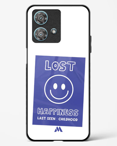 Lost Happiness Glass Case Phone Cover (Motorola)