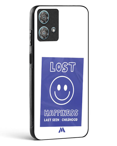 Lost Happiness Glass Case Phone Cover (Motorola)