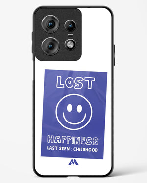 Lost Happiness Glass Case Phone Cover (Motorola)