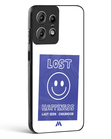 Lost Happiness Glass Case Phone Cover (Motorola)