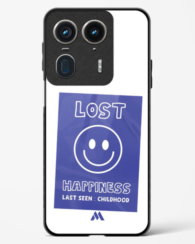 Lost Happiness Glass Case Phone Cover (Motorola)