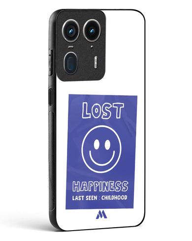 Lost Happiness Glass Case Phone Cover (Motorola)