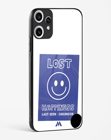 Lost Happiness Glass Case Phone Cover (Nothing)