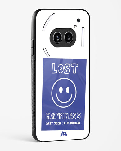 Lost Happiness Glass Case Phone Cover (Nothing)