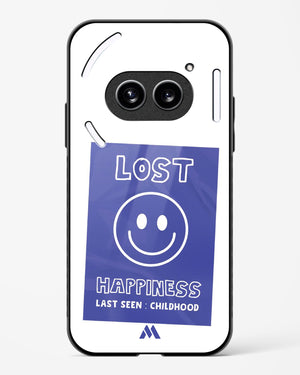 Lost Happiness Glass Case Phone Cover (Nothing)