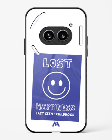 Lost Happiness Glass Case Phone Cover (Nothing)