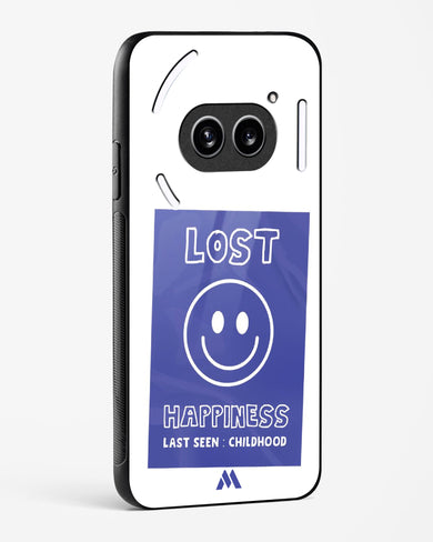 Lost Happiness Glass Case Phone Cover (Nothing)