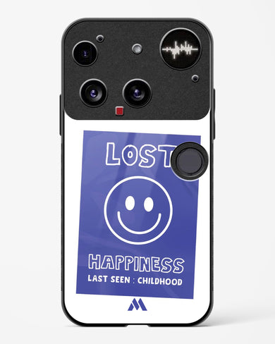 Lost Happiness Glass Case Phone Cover (Nothing)