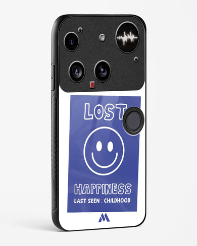 Lost Happiness Glass Case Phone Cover (Nothing)