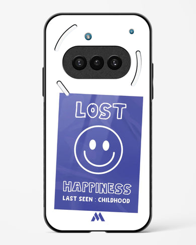 Lost Happiness Glass Case Phone Cover (Nothing)