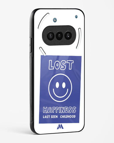 Lost Happiness Glass Case Phone Cover (Nothing)