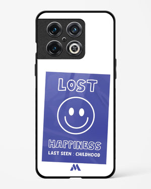 Lost Happiness Glass Case Phone Cover (OnePlus)