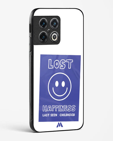 Lost Happiness Glass Case Phone Cover (OnePlus)