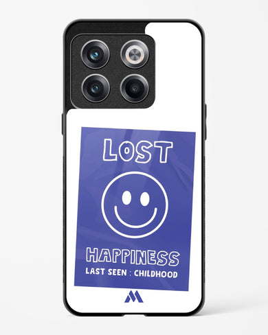 Lost Happiness Glass Case Phone Cover (OnePlus)