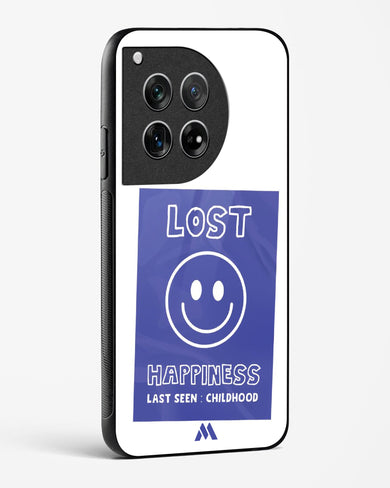 Lost Happiness Glass Case Phone Cover (OnePlus)