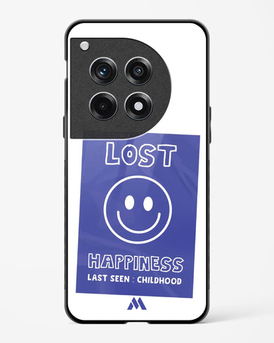 Lost Happiness Glass Case Phone Cover (OnePlus)